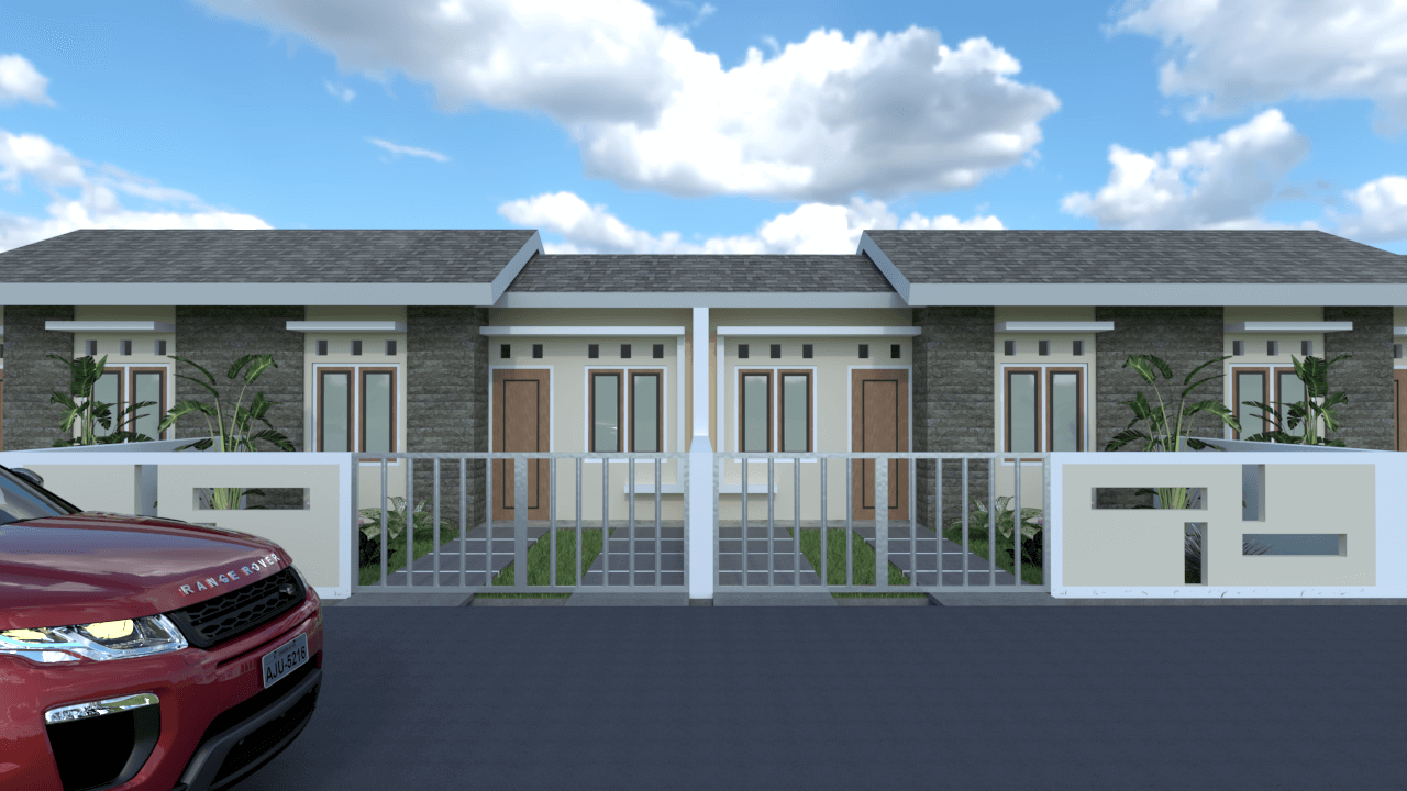 Tampak Depan Rumah Tipe 27 Green Citayam City